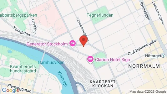 Kliniklokaler att hyra i Stockholm Innerstad - Bild från Google Street View